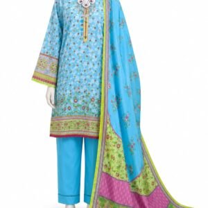 Printed Lawn 3pis Art009