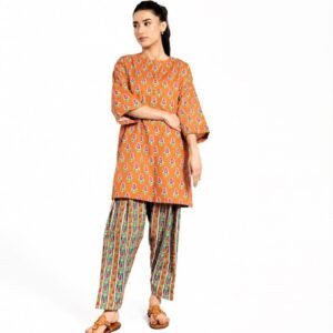 Premium Printed Khaddar Shirt Trouser
