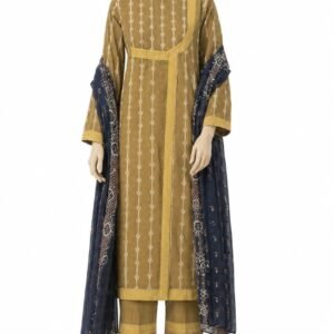 Nishaat Premium Printed 3 Piece Lawn Suit For Women