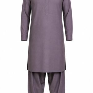 Men’s 4 Season Wash & Wear Suit – Dusty Purple