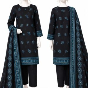 J. Jacquard Women’s 3 Piece Lawn Suit