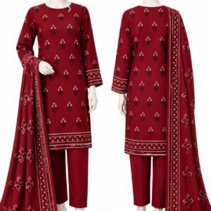 J. Jacquard Premium Lawn Suit for Women