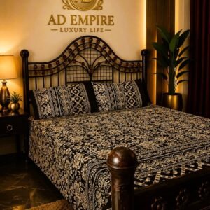 Printed King Size Double Bedsheet